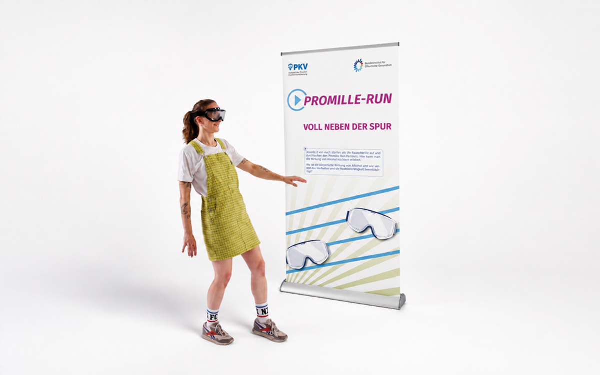 Aufsteller Promille-Run