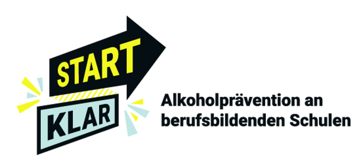 Logo Startklar Alkoholprävention an berufsbildenden Schulen